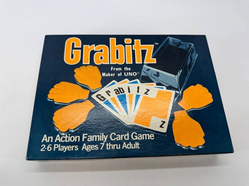 Vintage 1979 Grabitz Card Game UNO Maker New Open Box